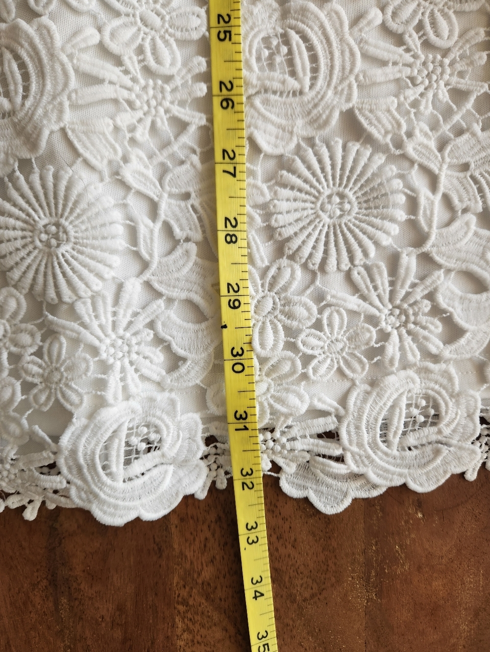 Lulus Love Poem Lace White Floral Lace Halter Mini Women’s Dress S - Picture 10 of 13
